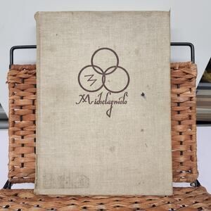 'Michelagniolo' (Michelangelo) Hardcover Art Catalog Book By Ludwig Goldscheider